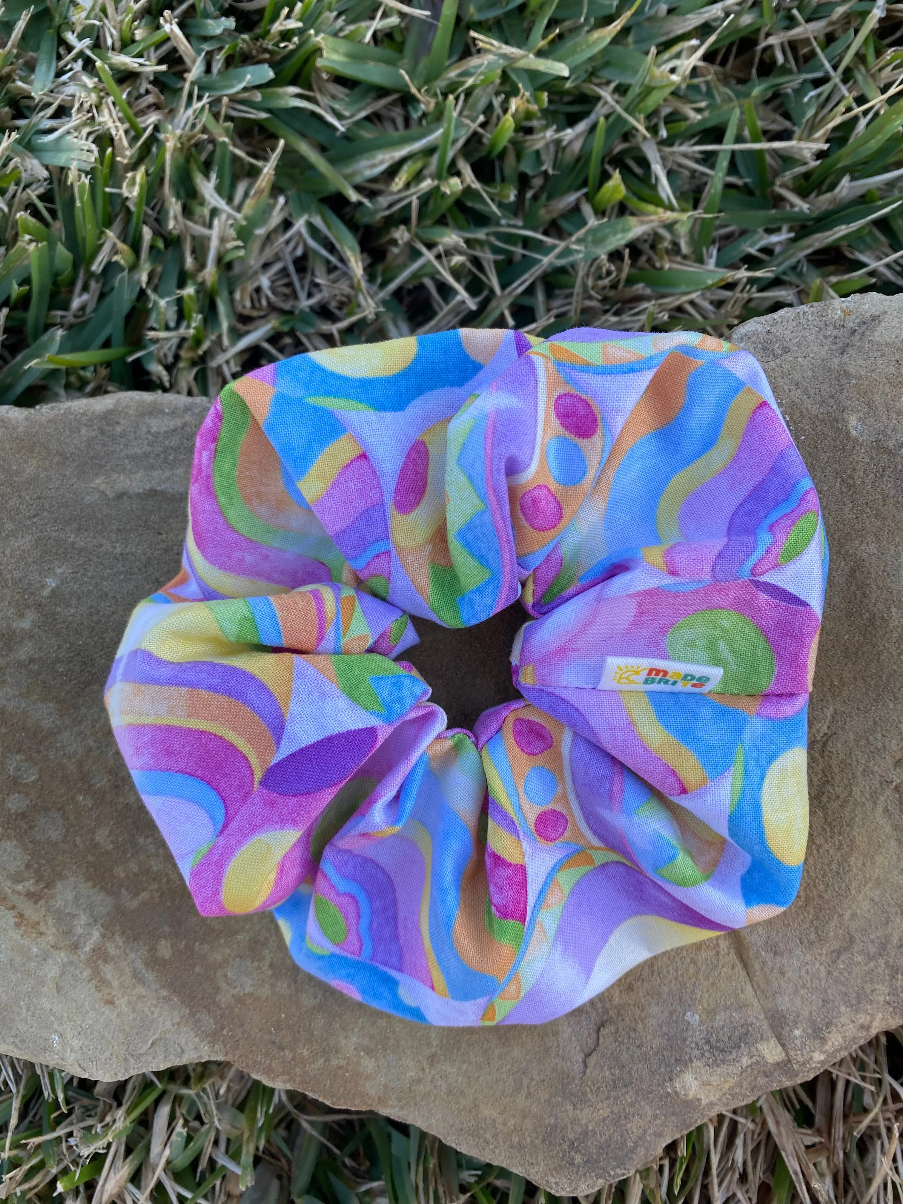 Easter Eggs Scrunchie Hair Tie Ponytail Gift