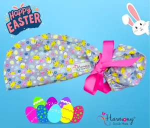 EASTER Mini Chicks Modern Pony™ Scrub Hat