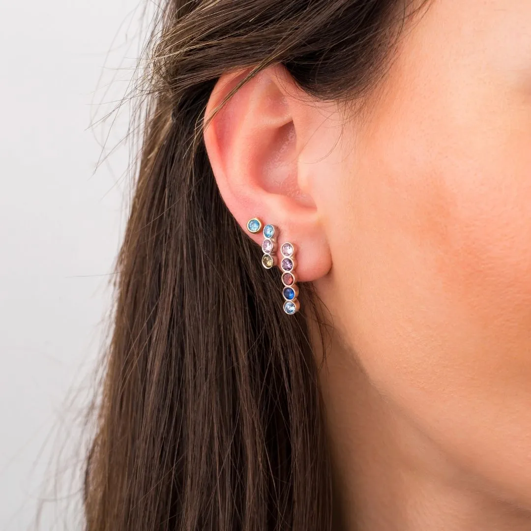 Family Birthstone Earrings
