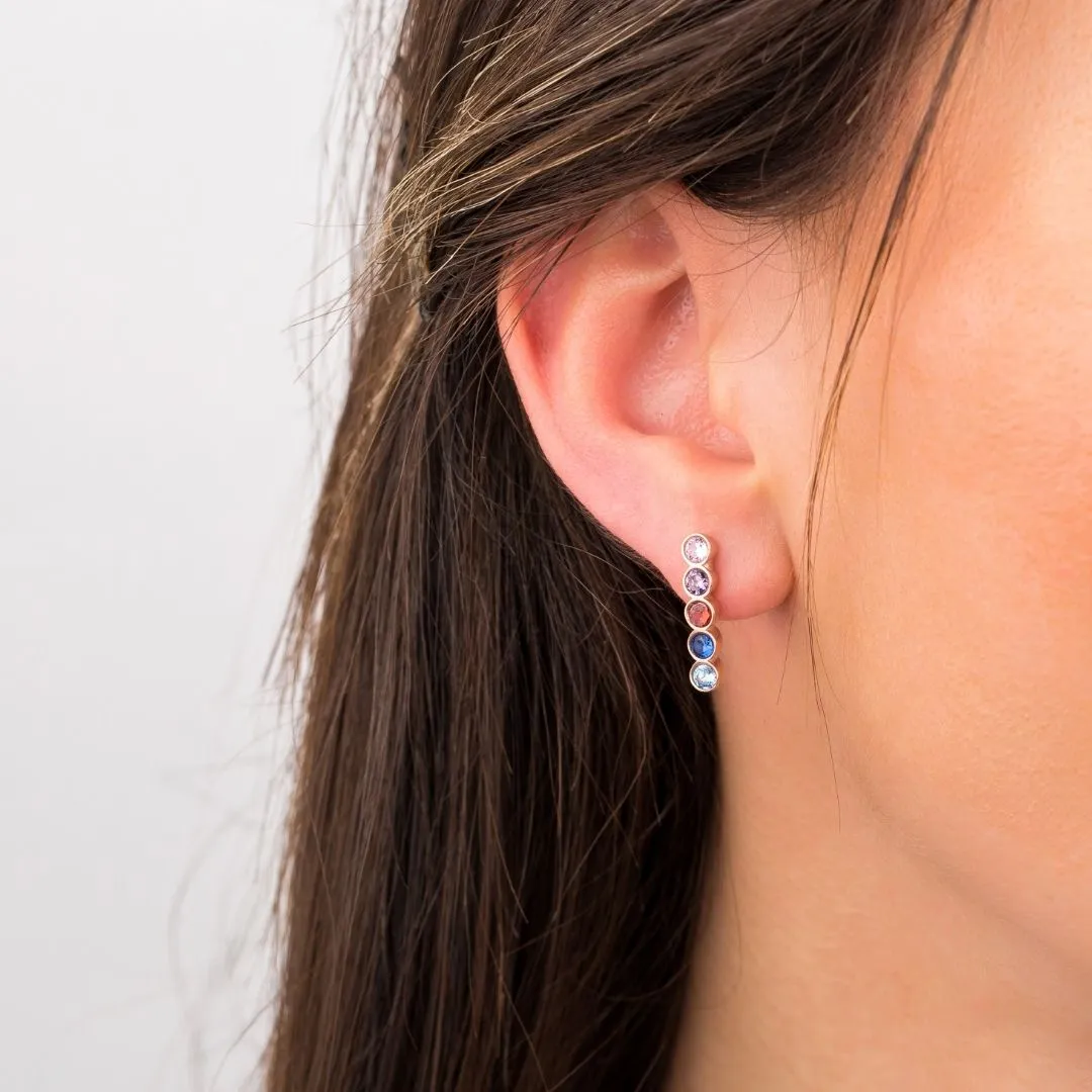 Family Birthstone Earrings