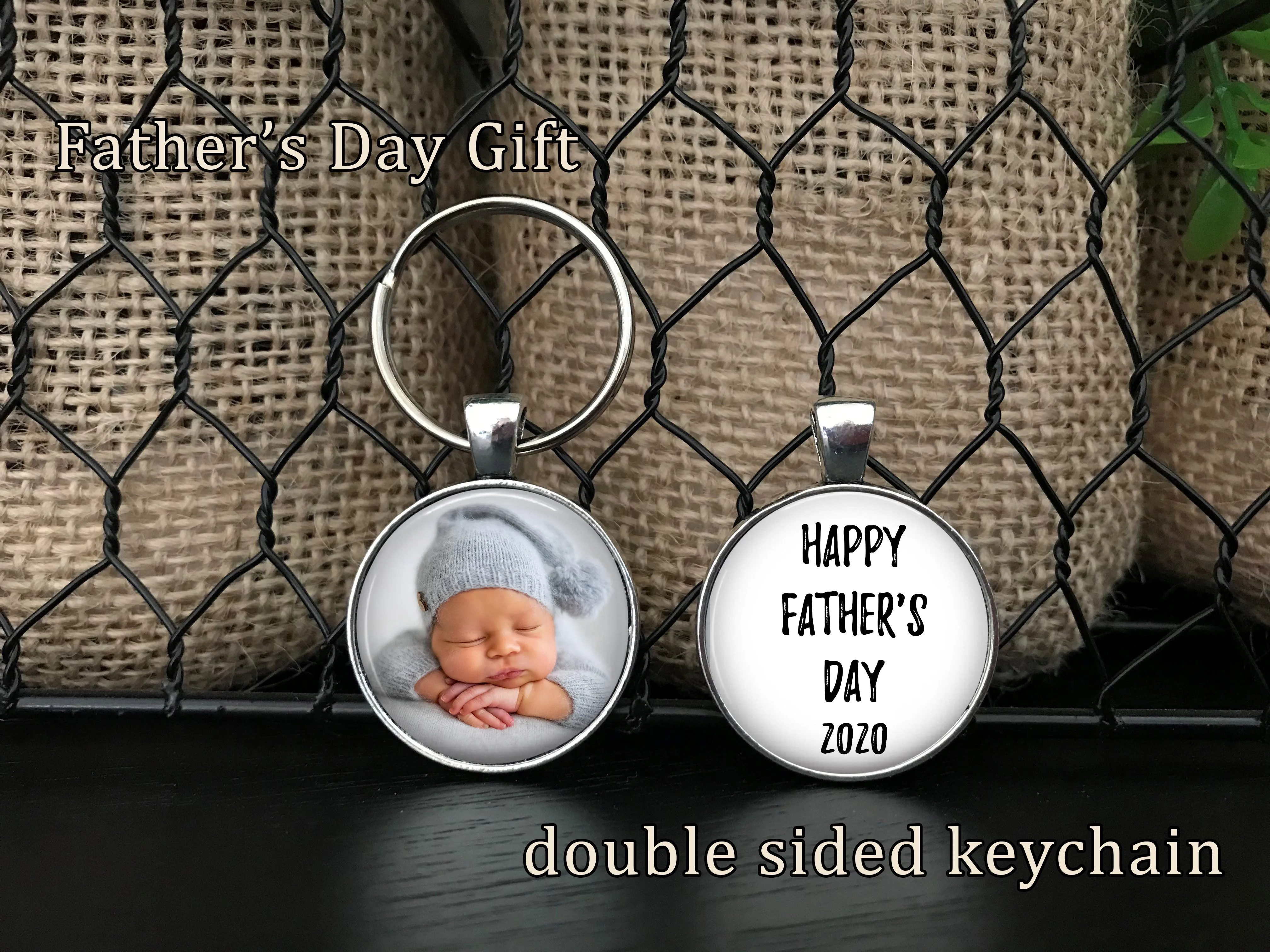 Father's Day Gift - personalized keychain