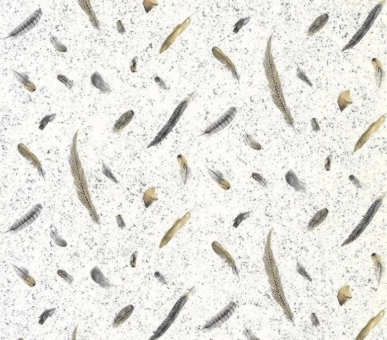 Feather Blue KS22837 Wallpaper