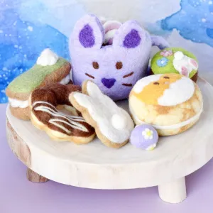 Felt Easter Grazing Box Play Set - Lilac