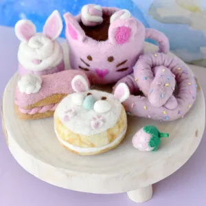 Felt Easter Grazing Box Play Set - Pink
