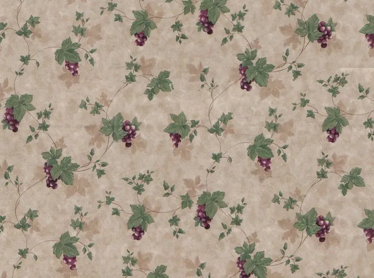 Flowers Grapes SP21127 Wallpaper