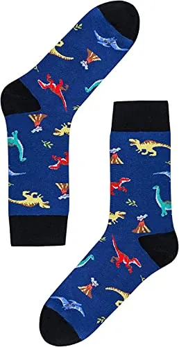 Funny Dinosaur Gifts for Men Gifts for Him Dinosaur Lovers Gift Cute Sock Gifts Dinosaur Socks