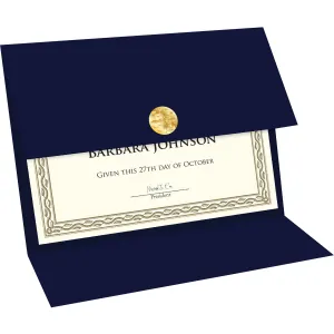 Geographics Recycled Certificate Holder