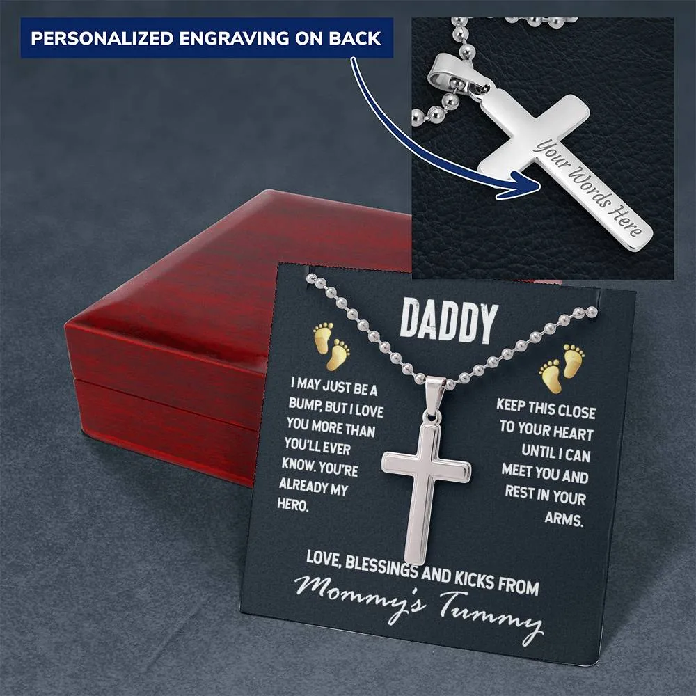 Gift For Daddy To Be From Mommy's Tummy