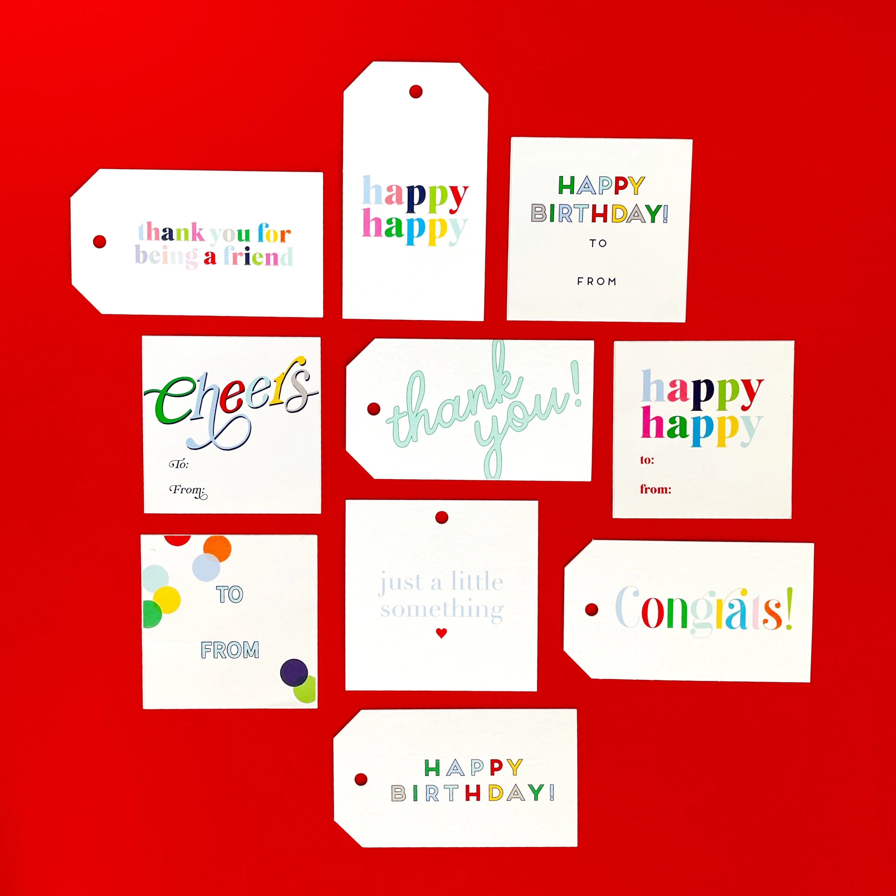 Gift Tag   Sticker Bundle (10 total!)