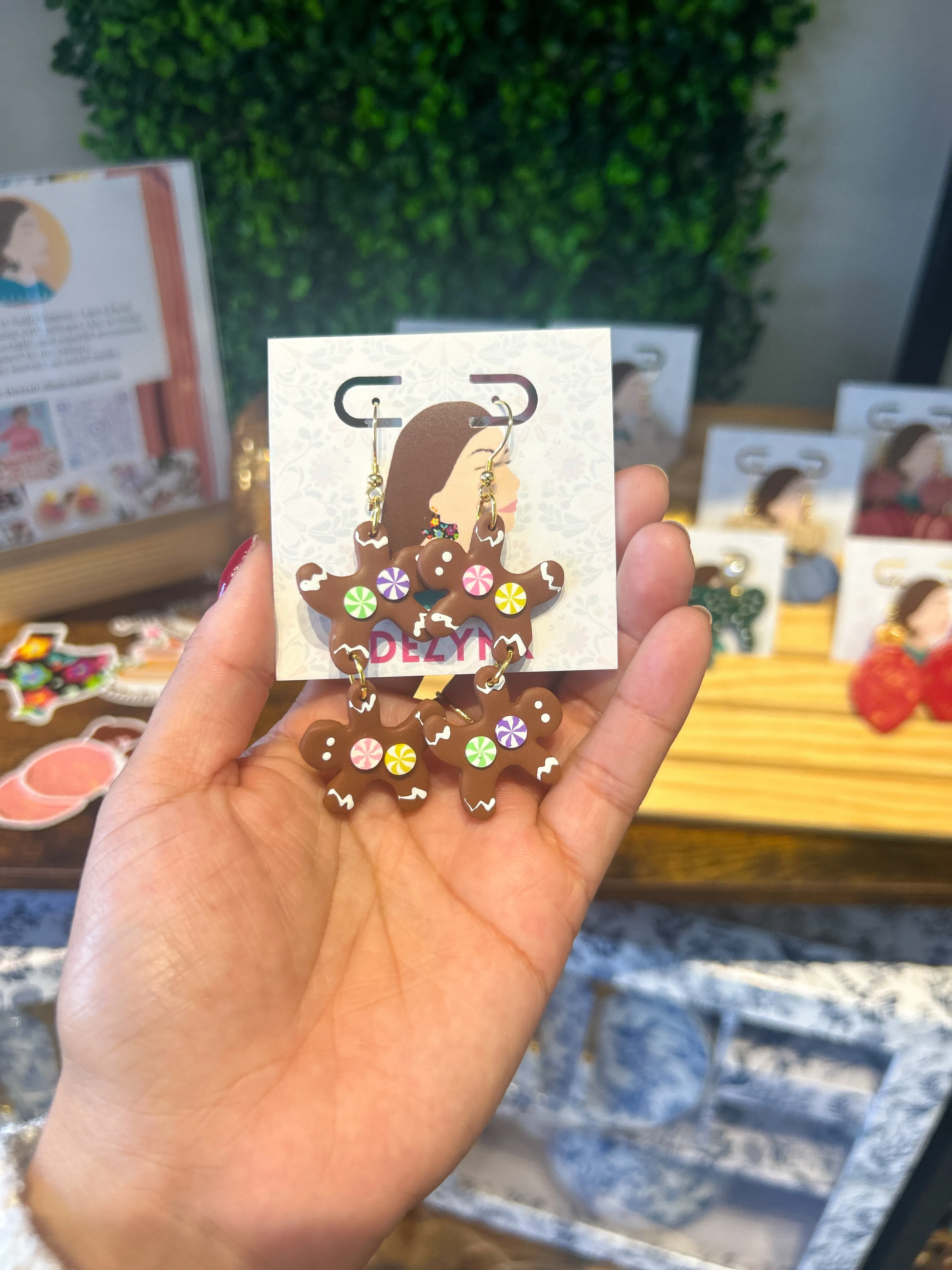 Gingerbread Dangles