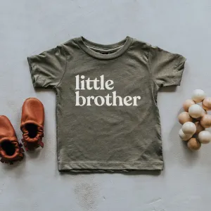 Gladfolk - Little Brother Tee - Olive
