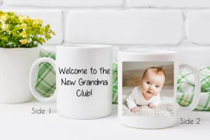 GRANDMA Mug - Welcome to the New Grandma club - gift for NEW GRANDMA