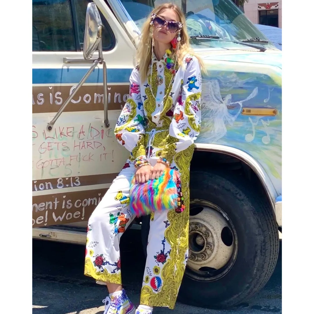 Grateful Dead Fabulous Scarf Pants