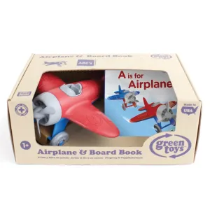 Green Toys Airplane & Board Book Set
