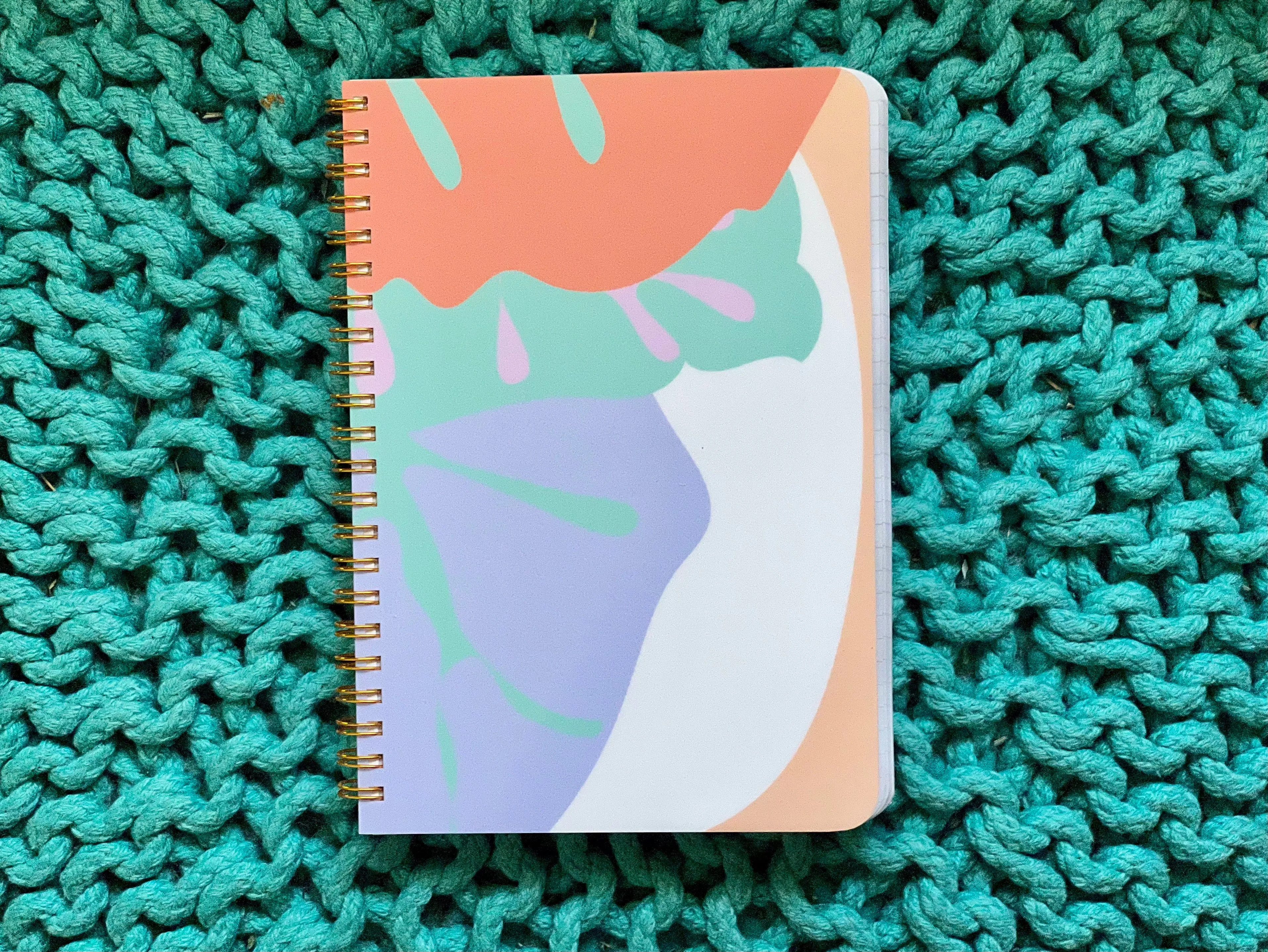 Handmade Tropical Notebook