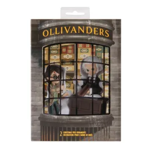Harry Potter and Ollivander Set of 2 Hallmark Christmas Ornaments