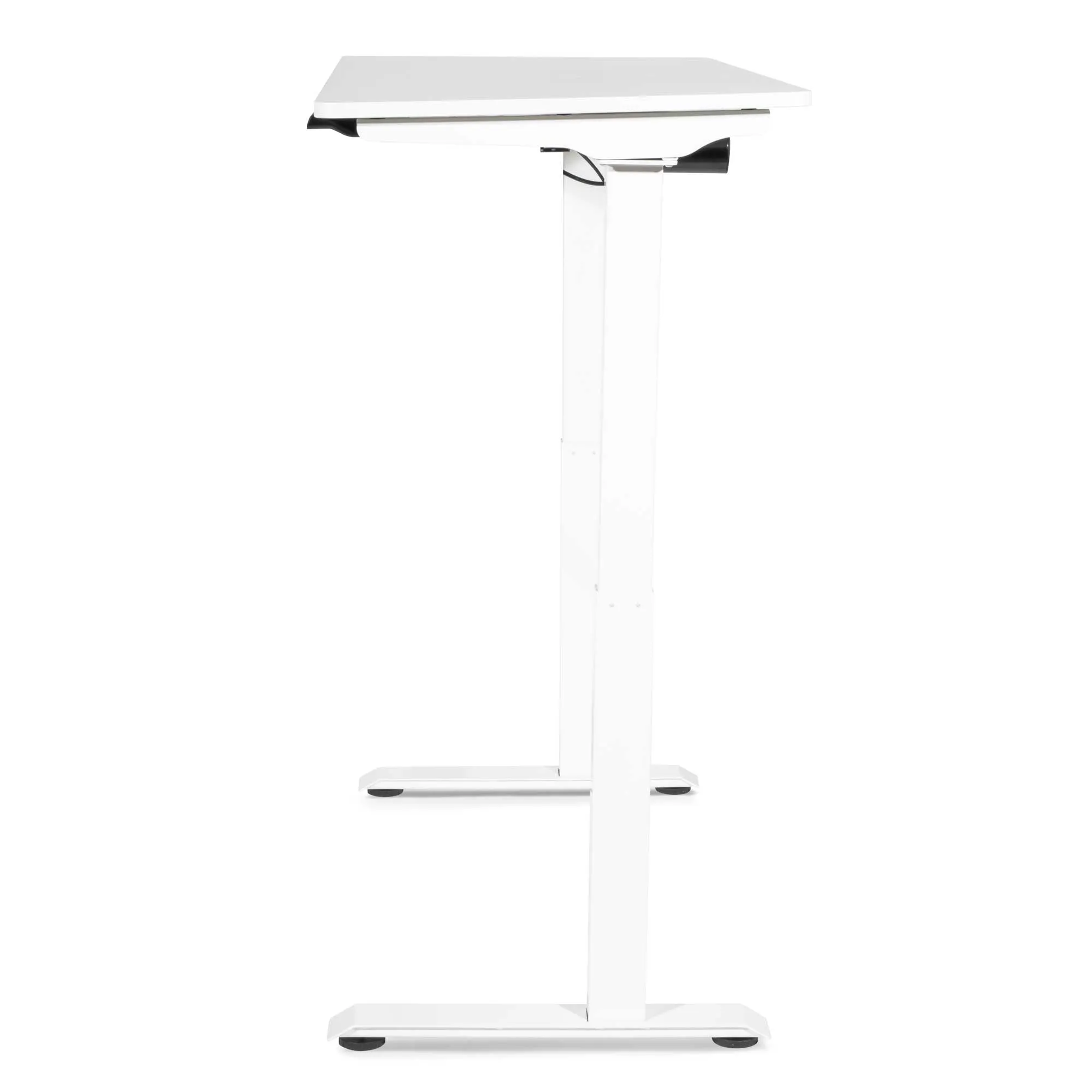 Height Adjustable Sit & Stand Desk, Electric Standing, White, 1200 x 600mm - DH56