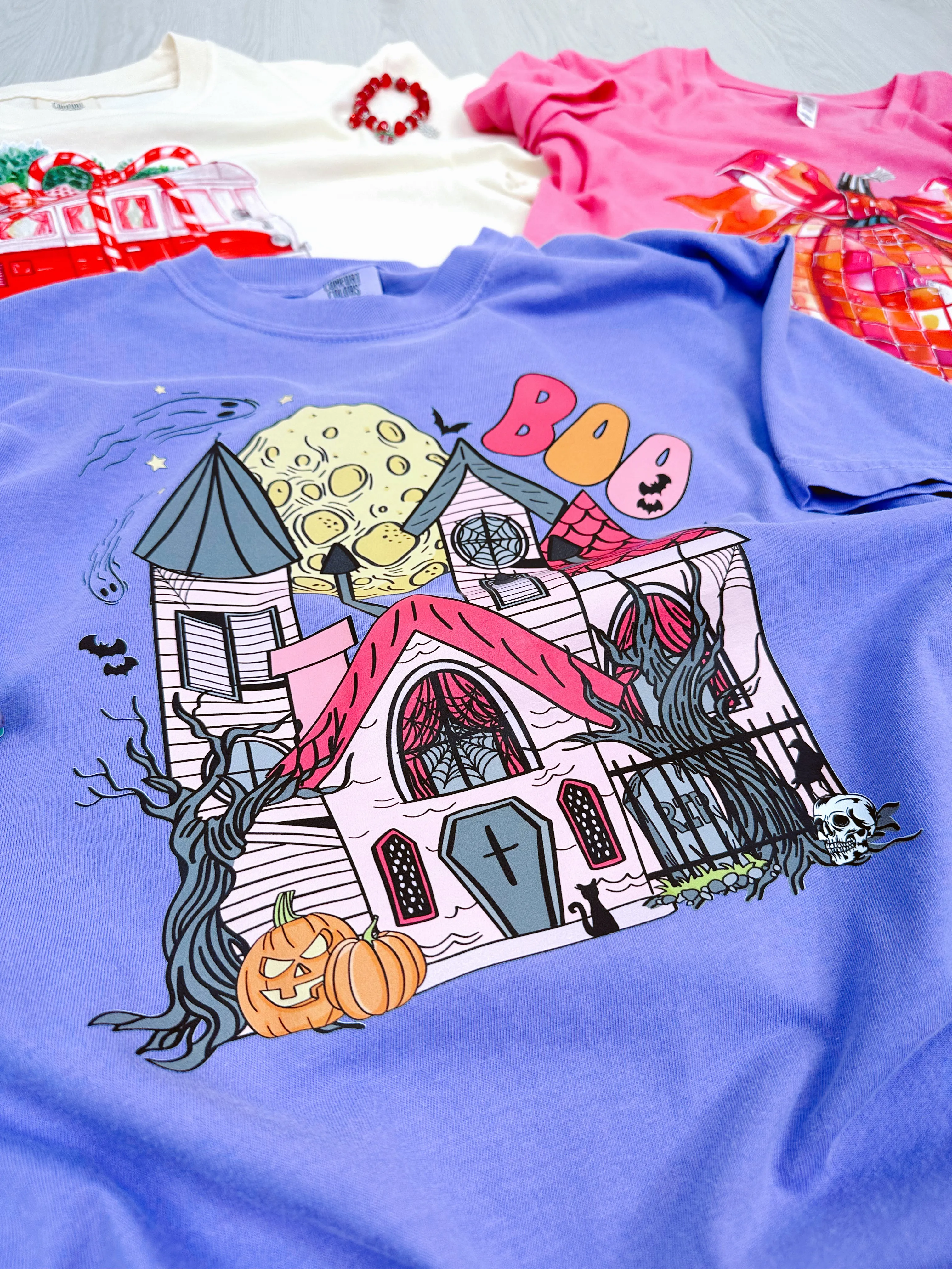 Holiday Graphic Tee Bundle ( 3 shirts   3 accessories)
