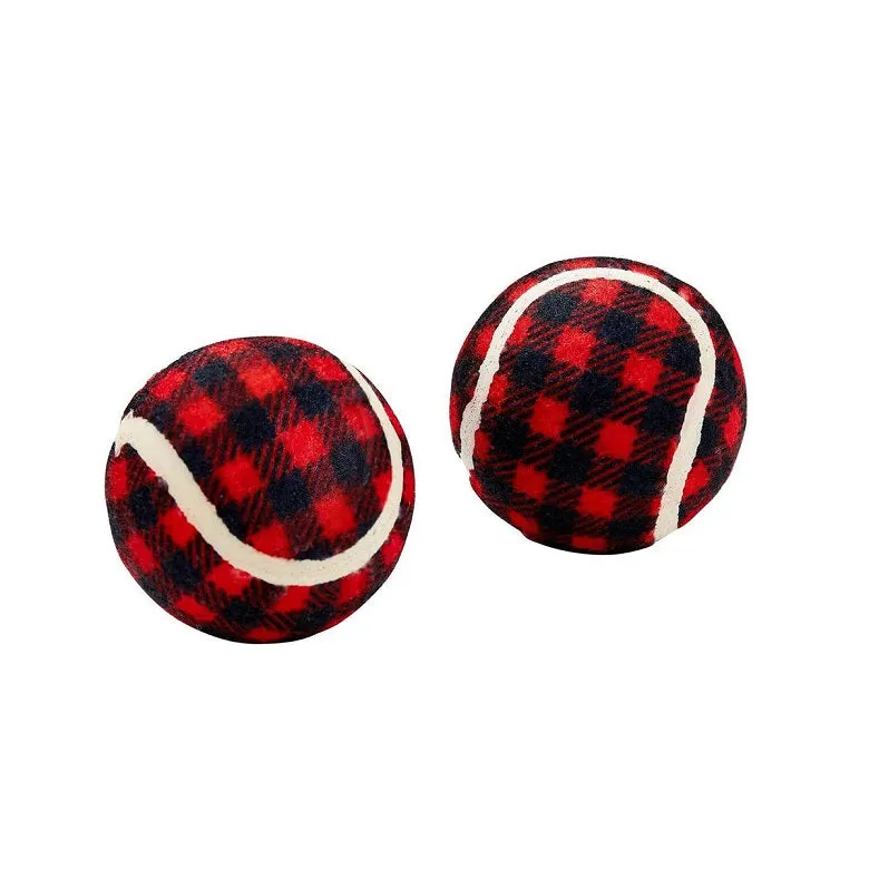Holiday Tennis Ball Dog Toy