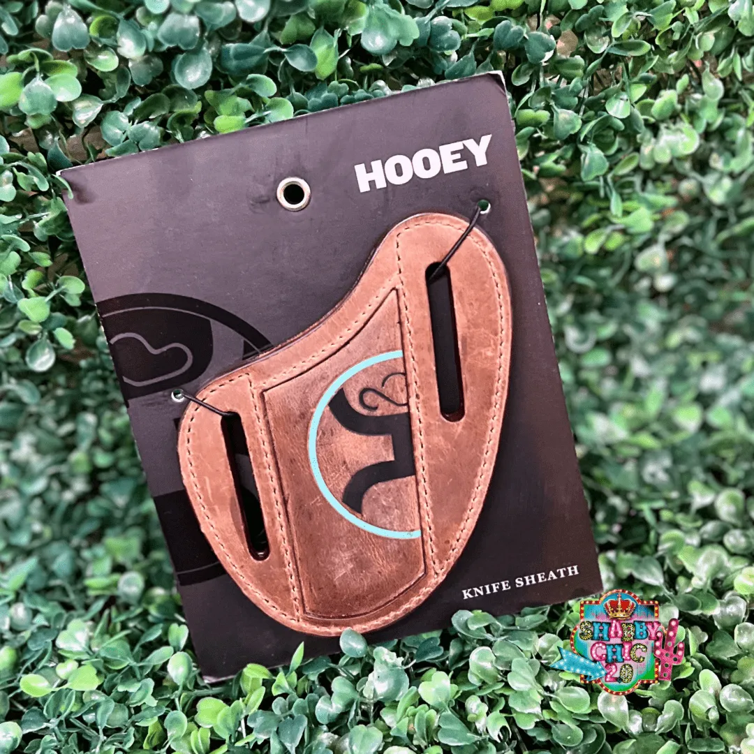 Hooey 2.0 Pancake Sheath Turquoise and Black Logo