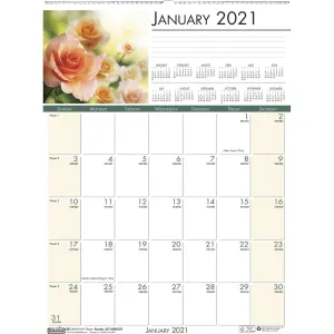 House of Doolittle EarthScapes Flowers Photo Wall Calendar