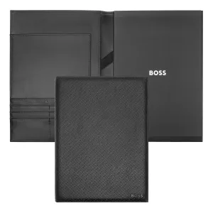 HUGO BOSS HDF412A - Folder A4 Monogram Black