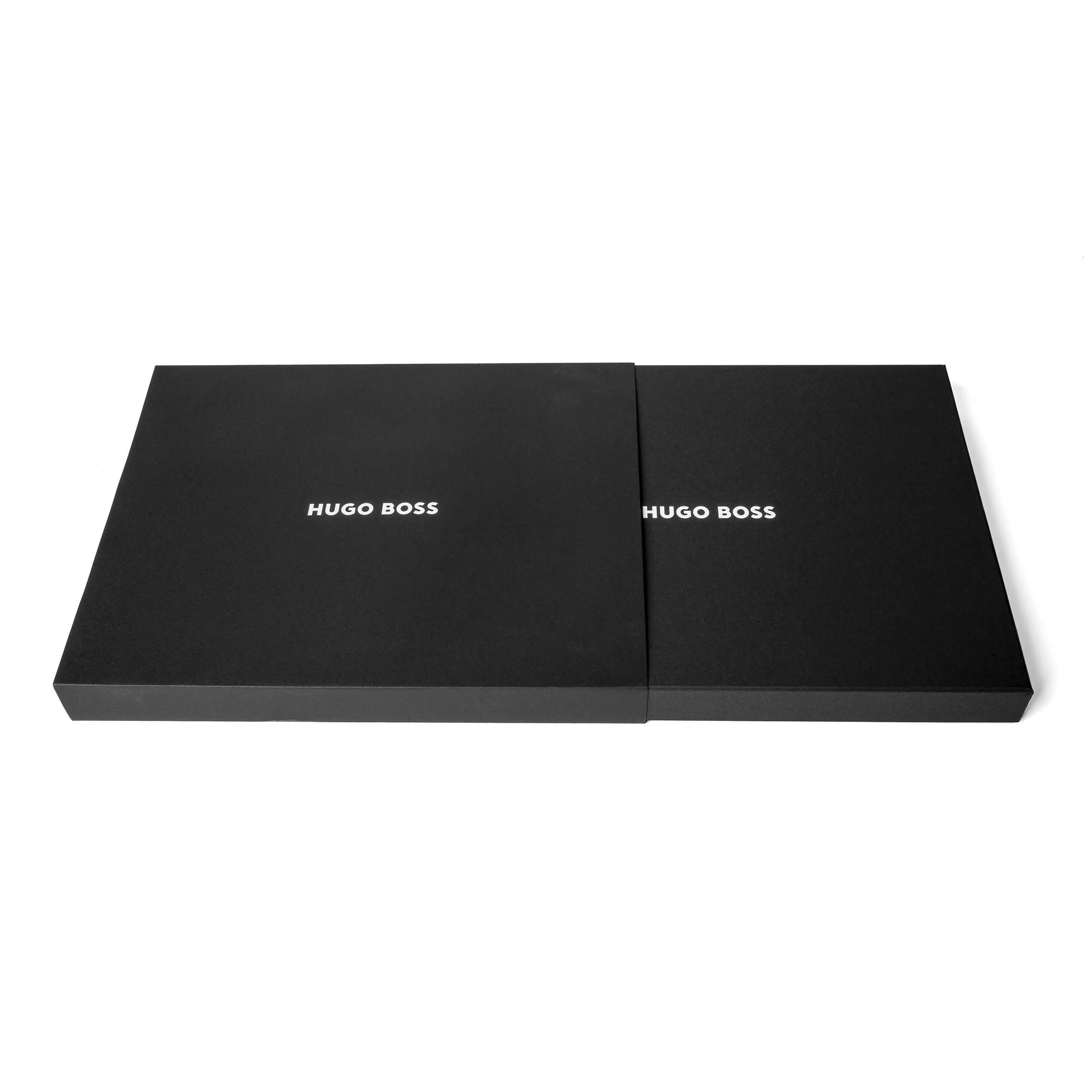HUGO BOSS HDF412A - Folder A4 Monogram Black