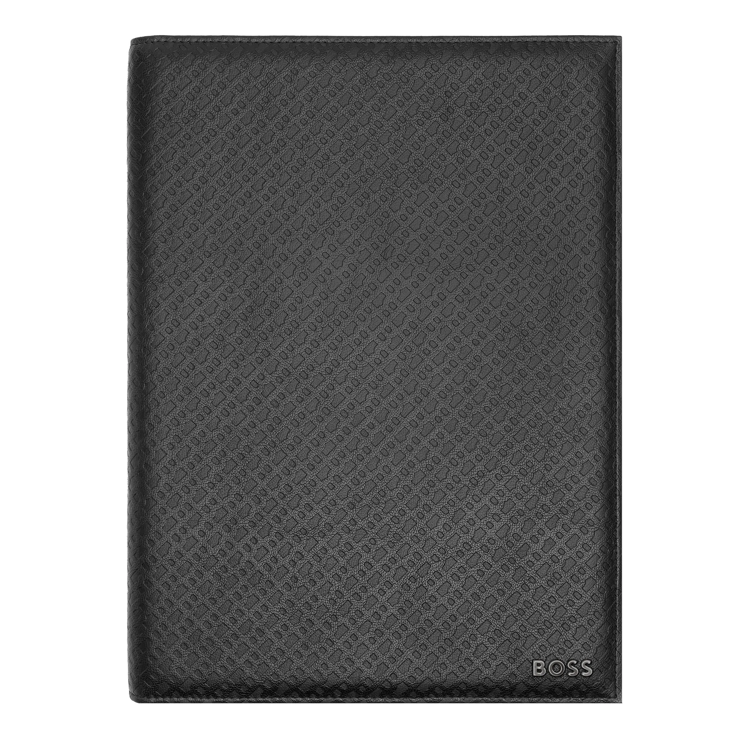 HUGO BOSS HDF412A - Folder A4 Monogram Black