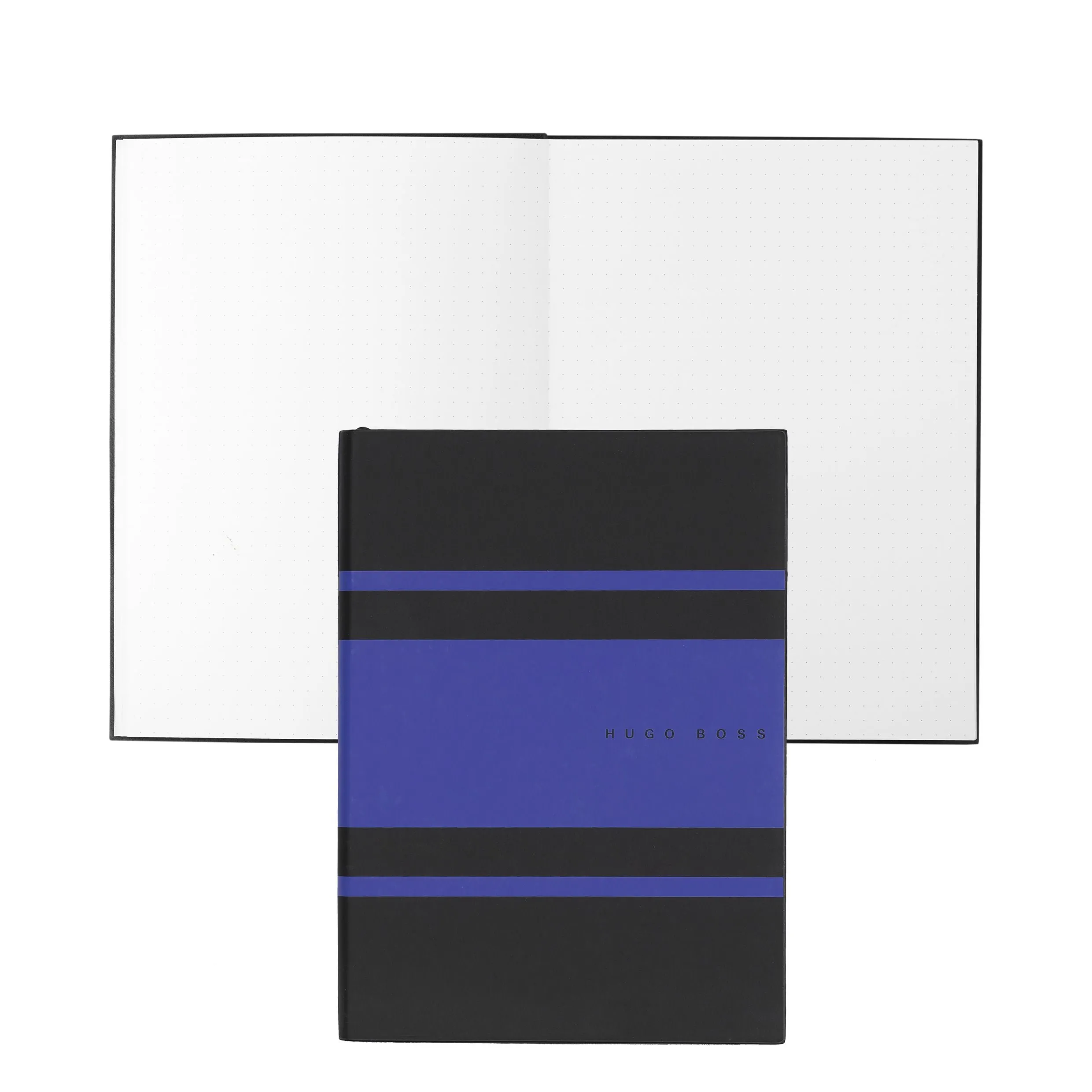 HUGO BOSS HNH127LD-Notebook A5 Essential Gear Matrix Blue Dots