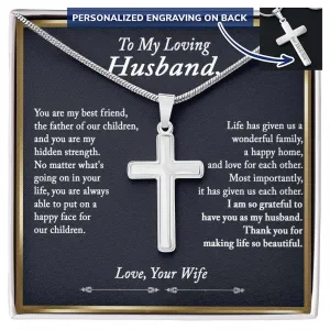 Husband Gift, Birthday Gift for Husband, Anniversary Gift from Wife, Christmas Gifts - Snake Chain