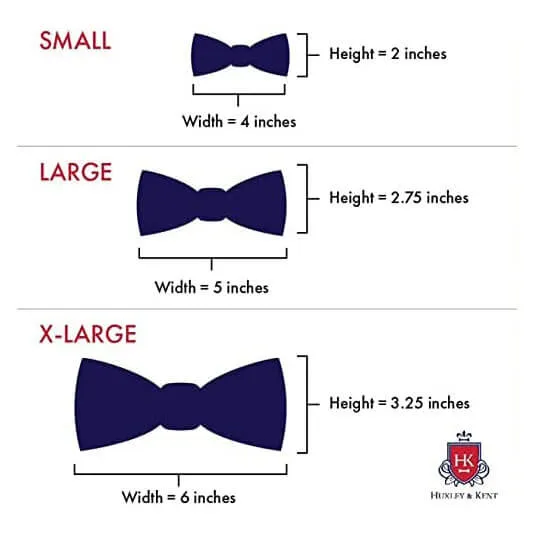 Huxley & Kent Yellow/Orange Check Bow Tie