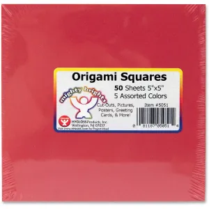 Hygloss Mighty Brights Origami Squares