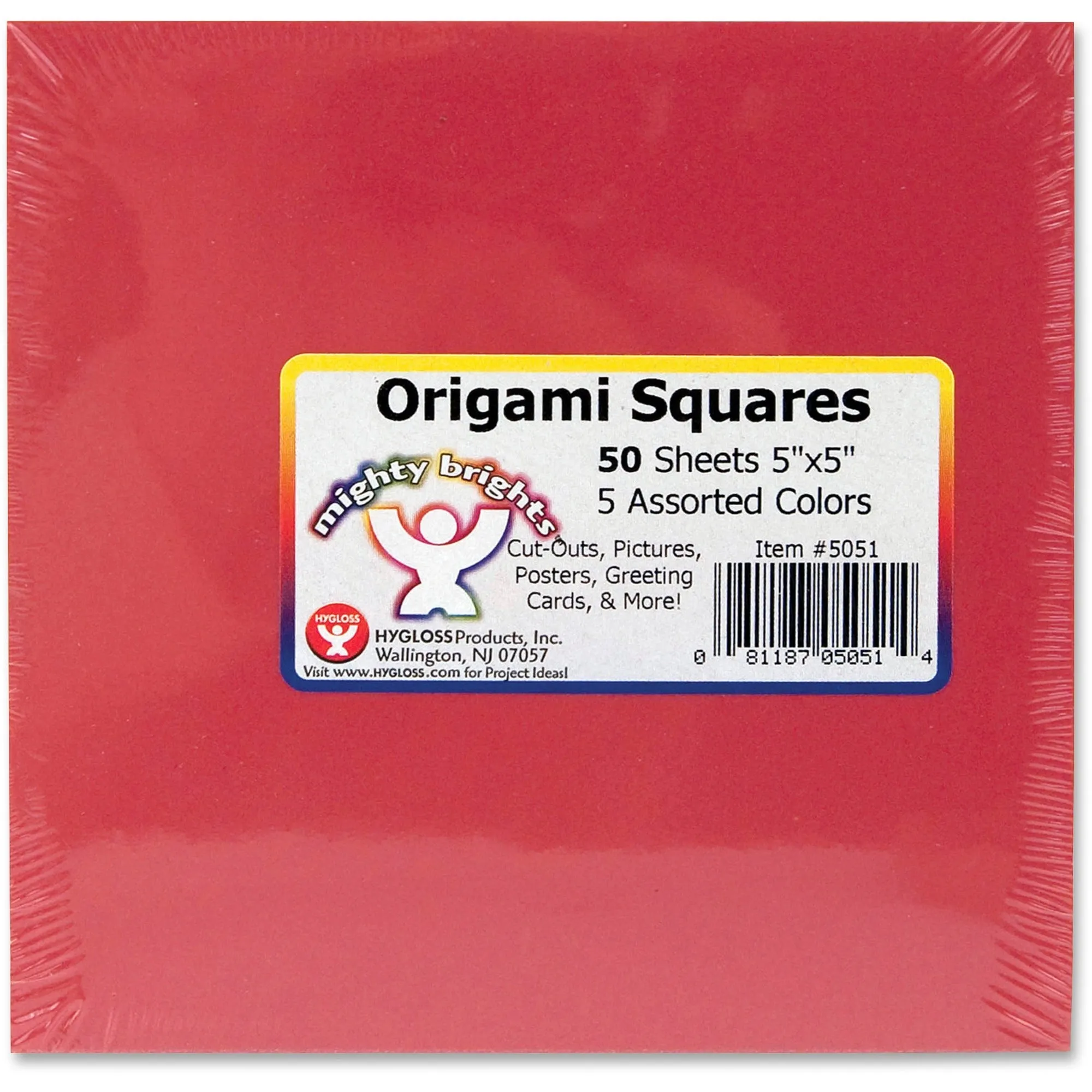 Hygloss Mighty Brights Origami Squares