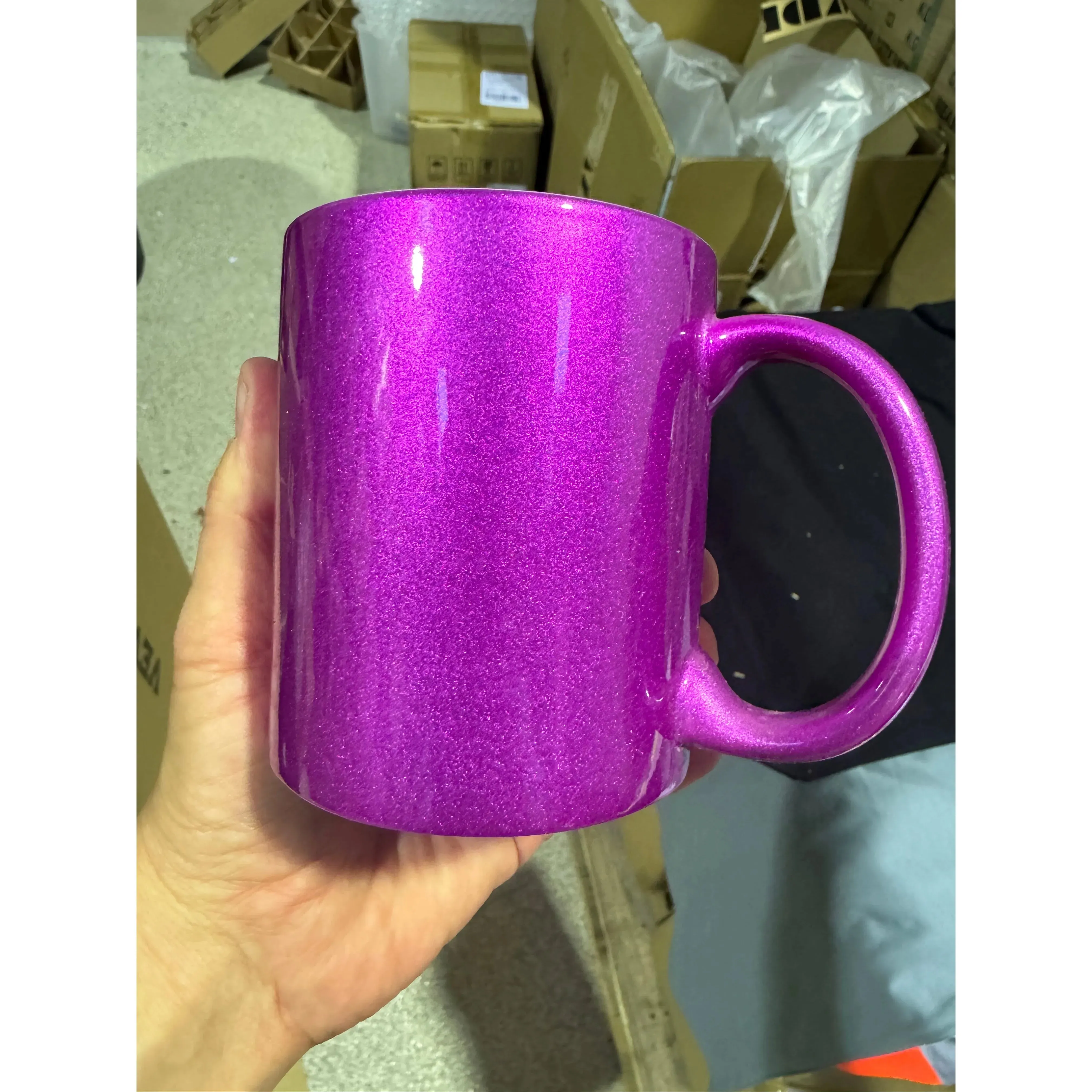 I Like Sparkly Things & The Word Cunt Glitter Mug