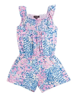 IMOGA Girls Tara Printed Jersey Romper - Sahara