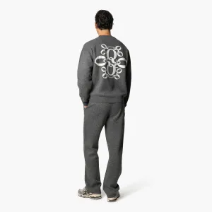 INSIGNIA KNITTED SET | DARK GREY MELEE