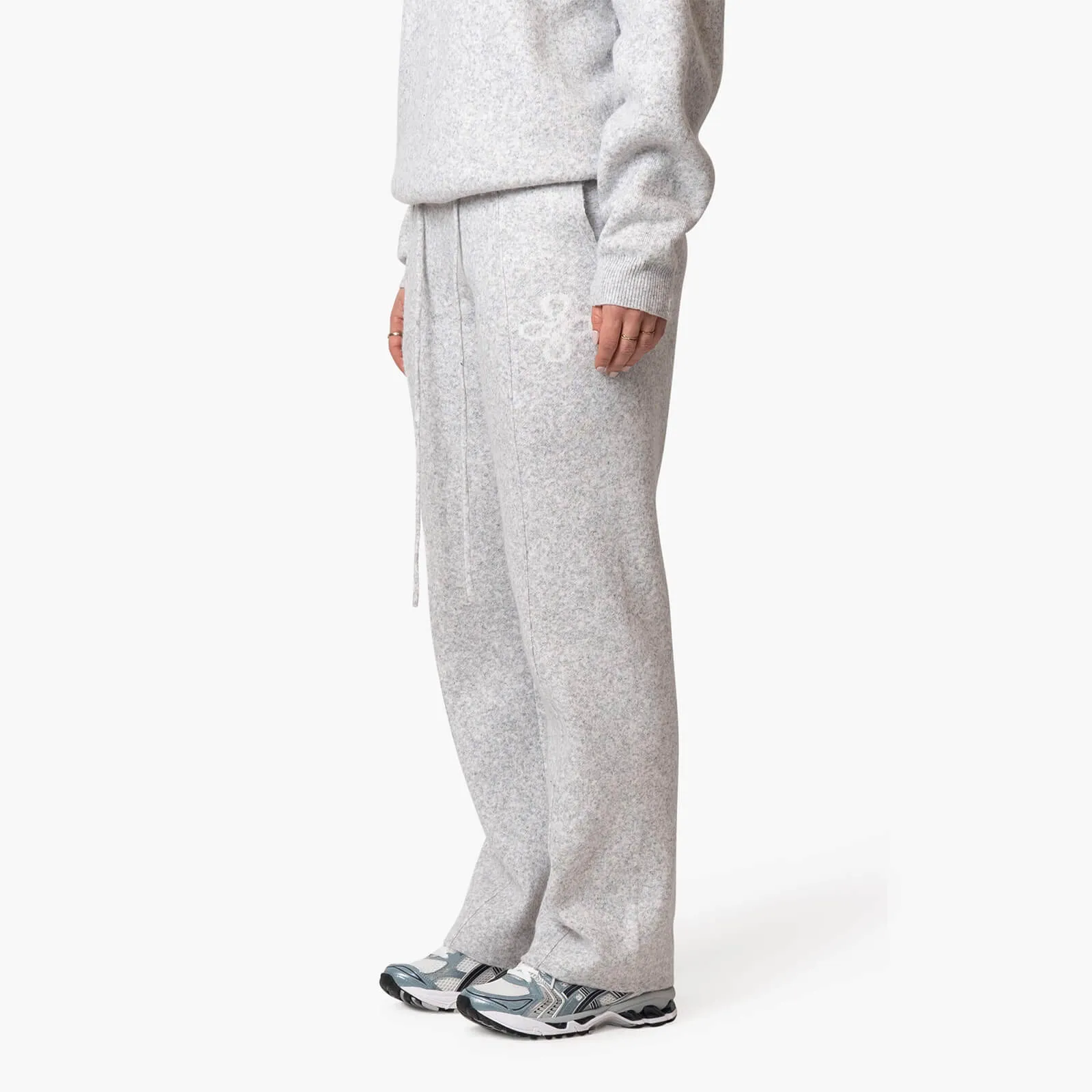 INSIGNIA KNITTED SET | GREY MELEE