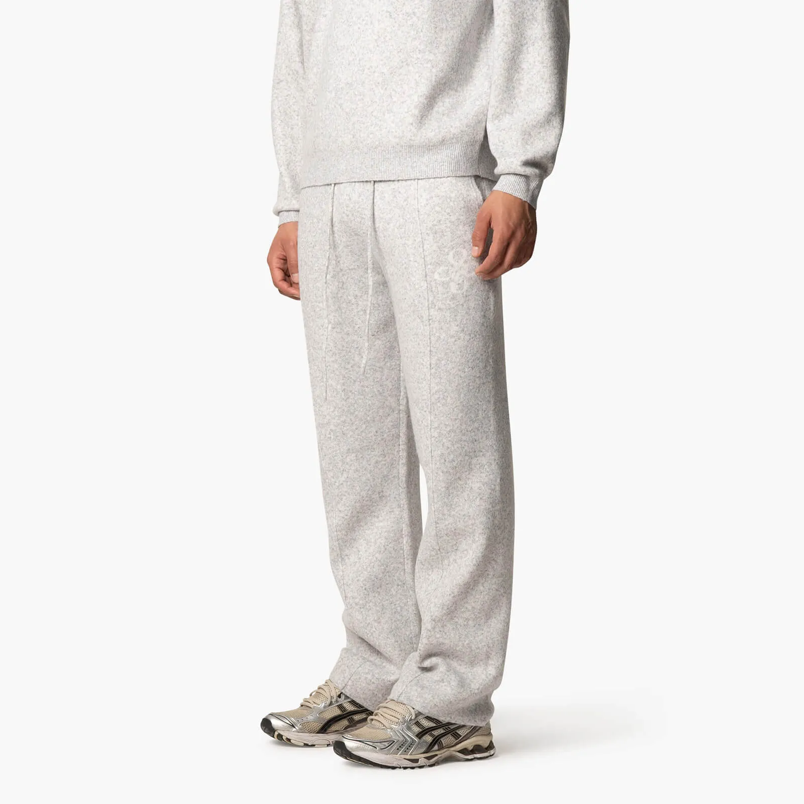 INSIGNIA KNITTED SET | GREY MELEE