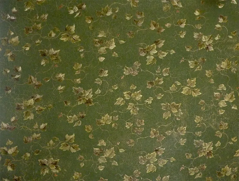 Ivy Leaves Green Des57700 Wallpaper
