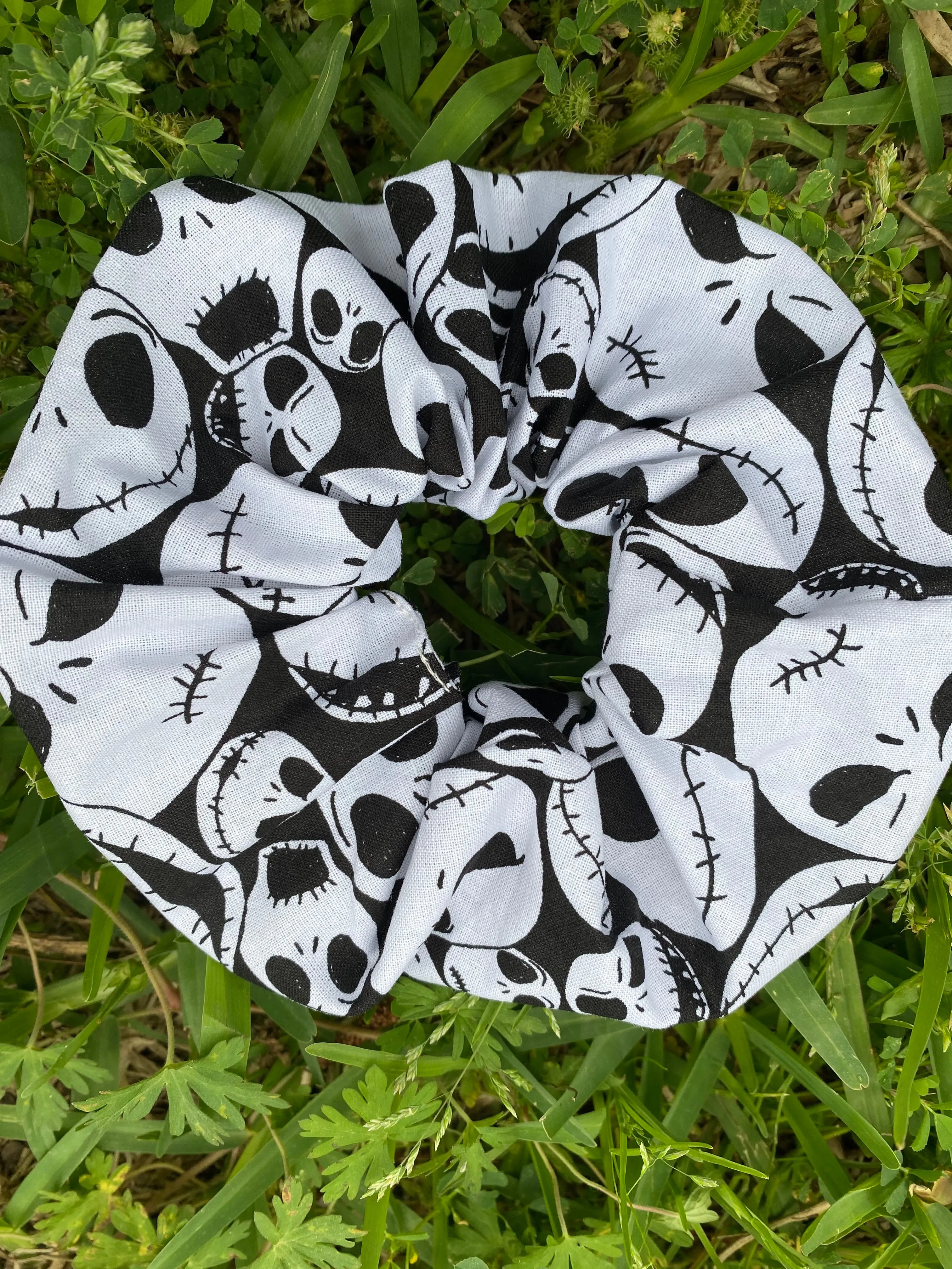 Jack Scrunchie Nightmare before Christmas Hair Tie