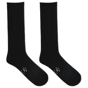 K.Bell Men's Classic Comfort Fit Ribbed Crew Sock