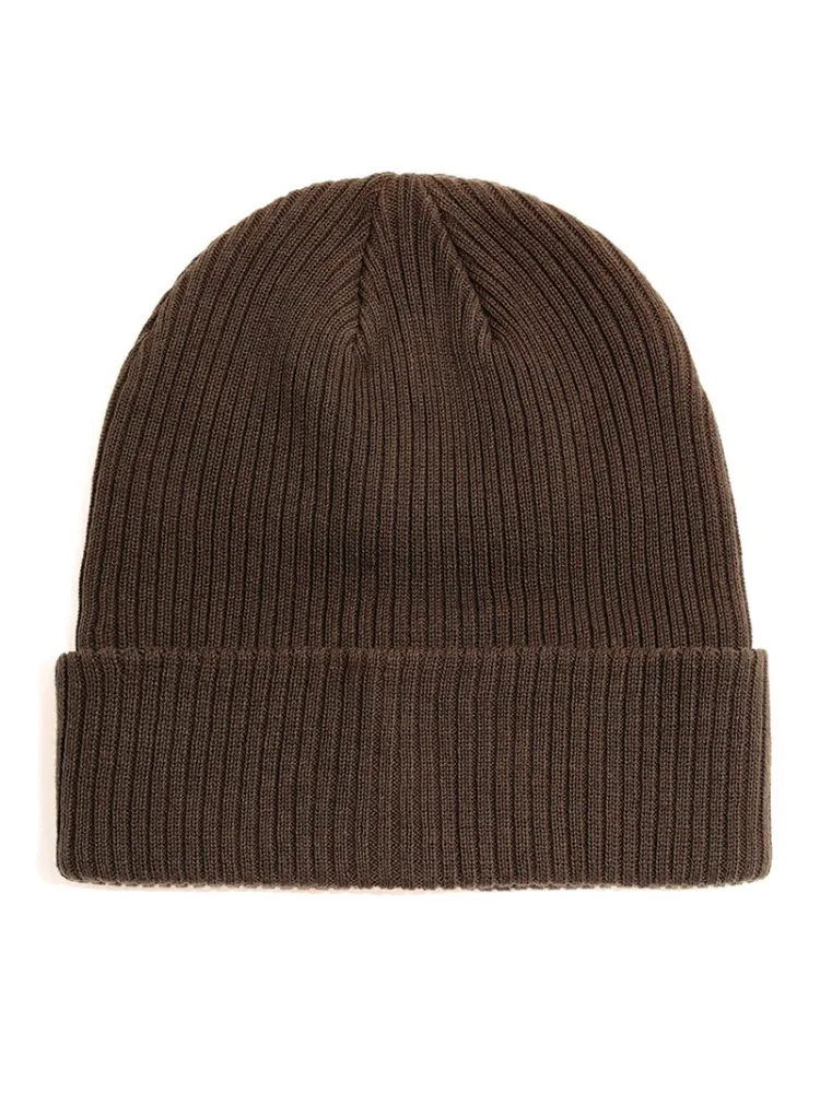Knitted Beanies - Dark Brown
