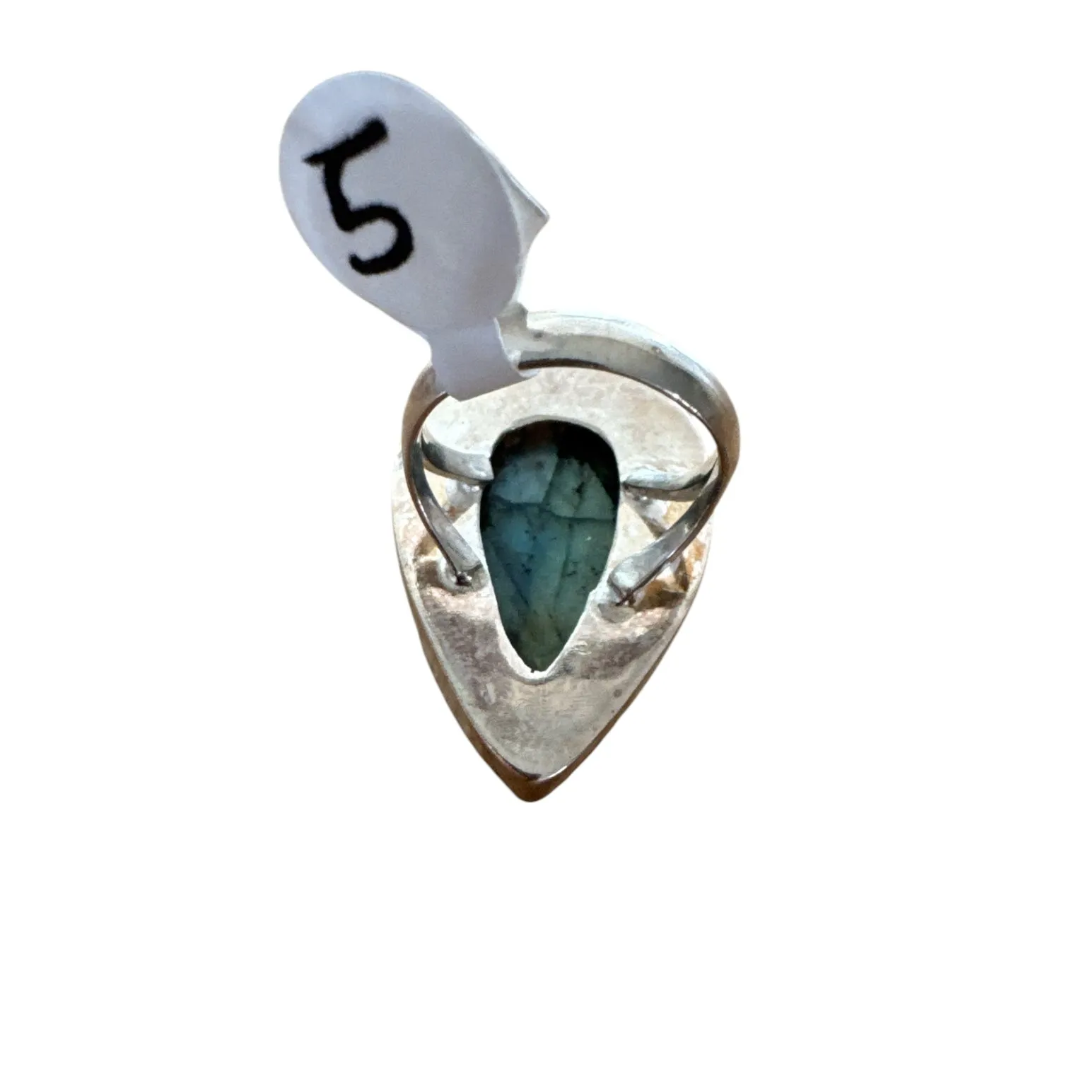 Labradorite Solid 925 Sterling Silver Ring 5