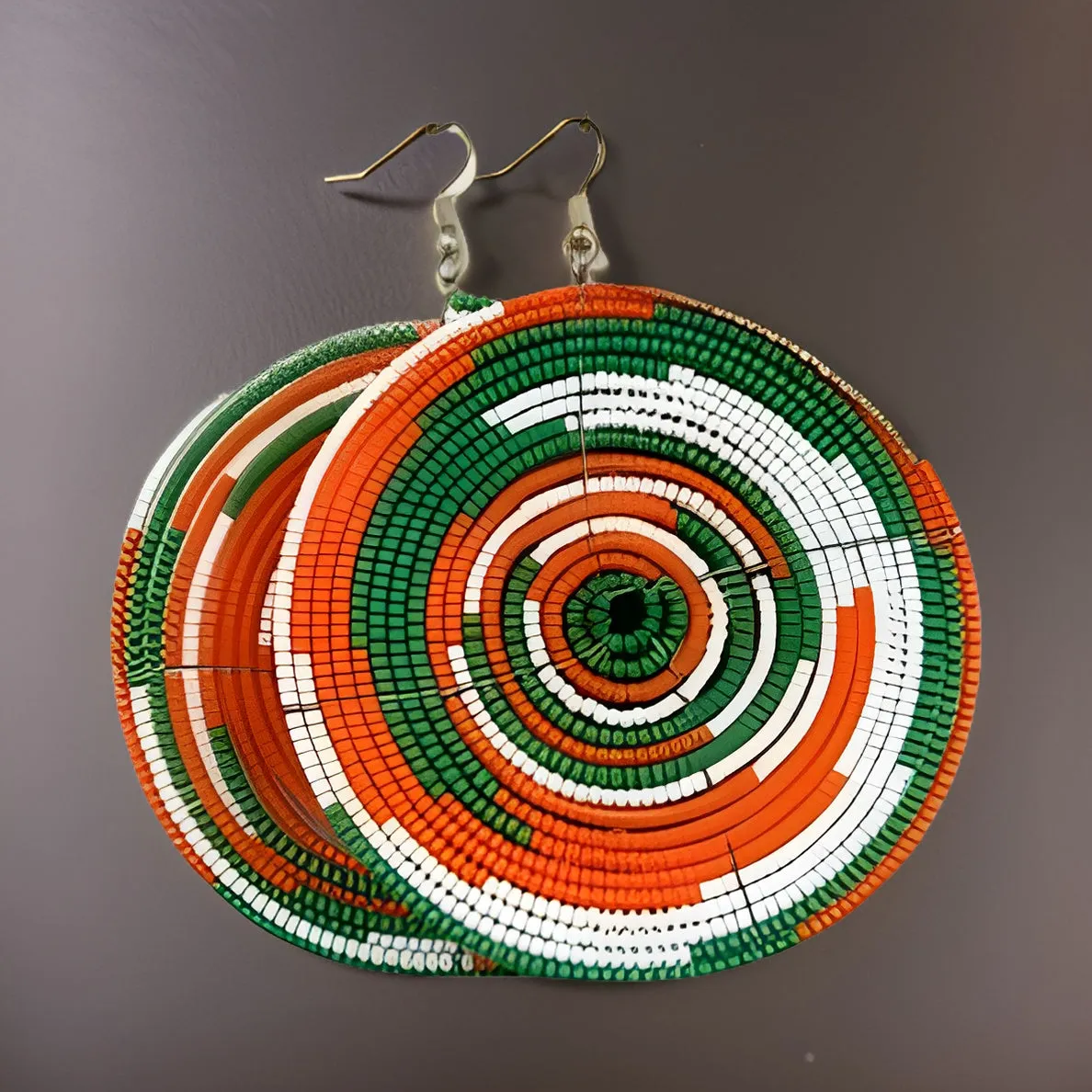 Large African Masai Earrings