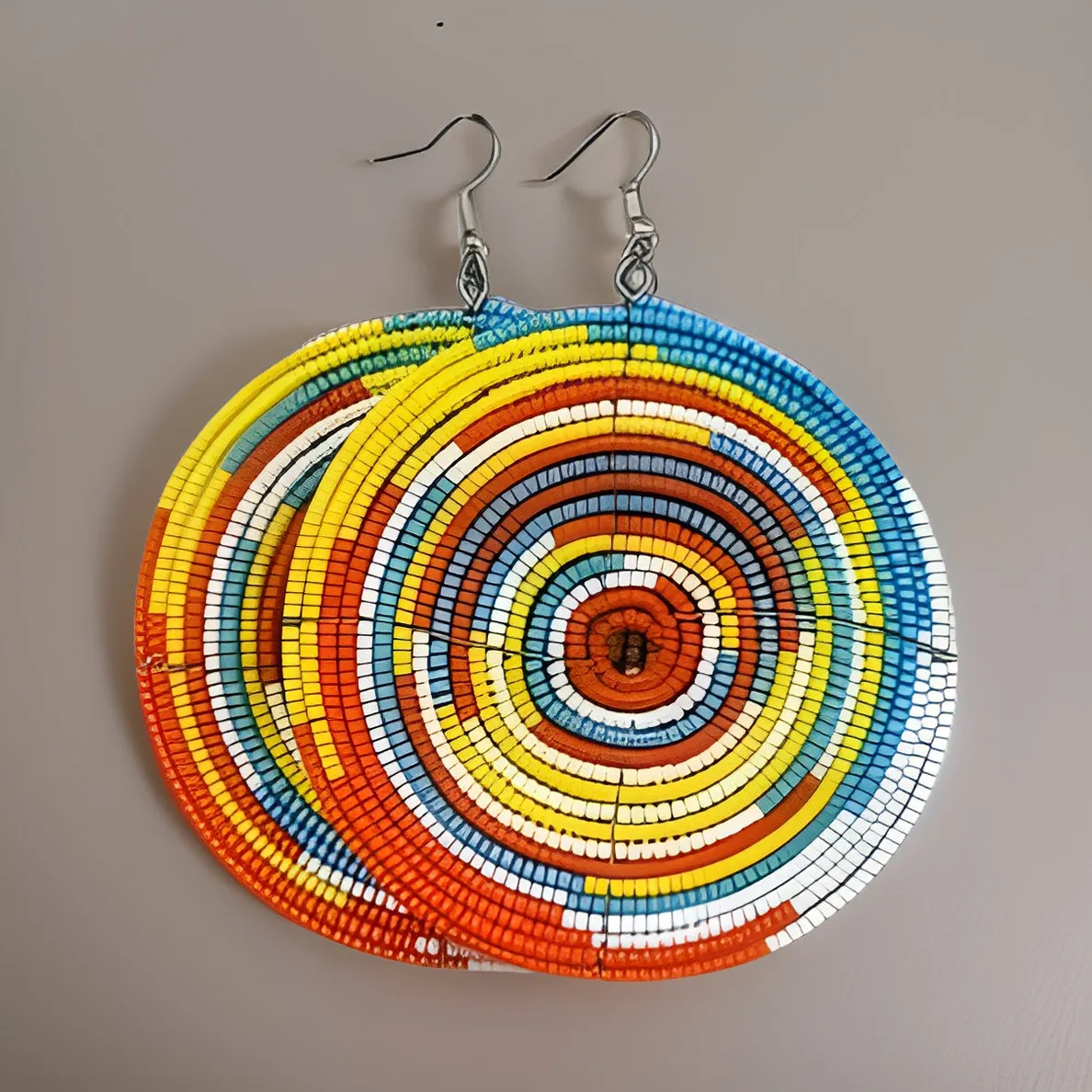 Large African Masai Earrings