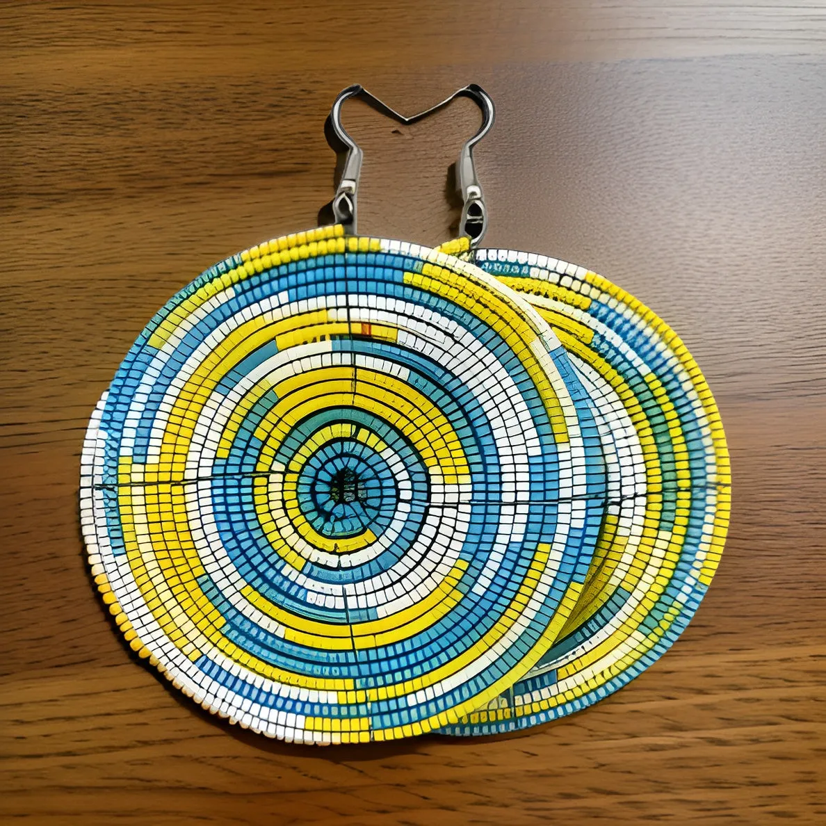 Large African Masai Earrings