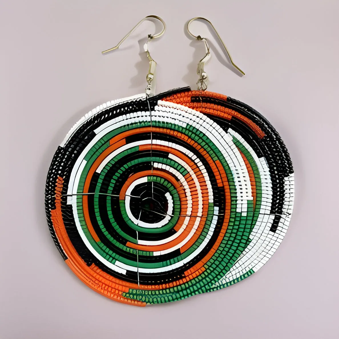 Large African Masai Earrings