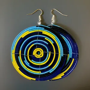 Large African Masai Earrings