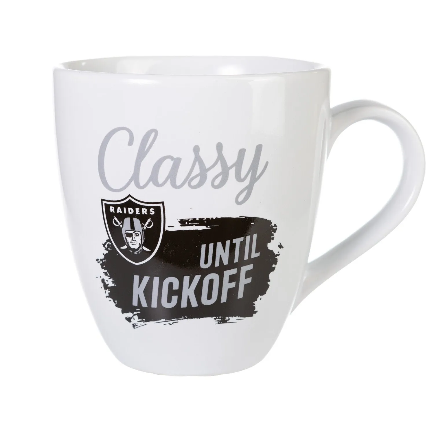 Las Vegas Raiders, Ceramic Cup O'Java 17oz Gift Set,3mcf3822