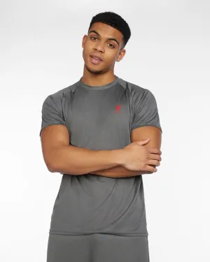 LFC Mens Raglan Tee Charcoal